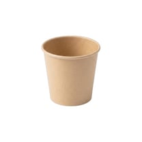 4 oz Poly Lined Kraft Paper Portion Cup - (2000/Case)