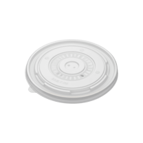 42 oz. Paper Salad Bowl Flat Lids - (300/Case)