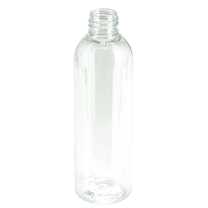 4oz (120ml) Cosmo Round PET Plastic Bottle 20-410(504/case)