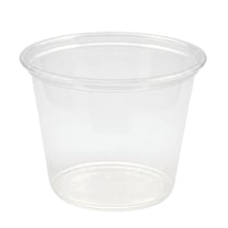 5.5 oz Clear PP Plastic Portion Cup - (2500/Case)
