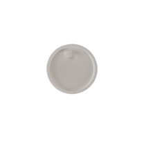 58mm White Polypropylene Sealing Disc Liner with Pull Tab - (500/Case)