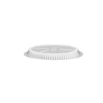 7" Clear Round Plastic Dome Lid - (500/Case)
