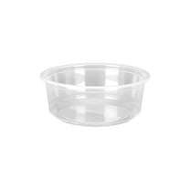 8 oz. Clear PP Plastic Round Deli Containers​ - (500/Case)