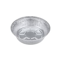 9" Round Aluminum Foil Take-Out Pan, Heavy Duty - (500/Case) V33004