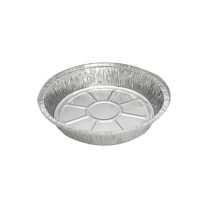 9" Round Heavy Weight Foil Take-Out Pan - (500/Case)