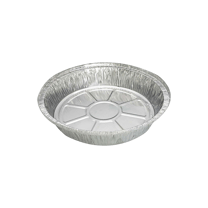 7" Round Heavy Weight Foil Take-Out Pan - (500/Case)