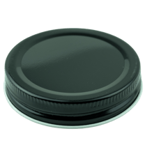 Black Metal 70-400 Lid with standard plastisol liner(1140/cs)