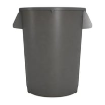 Carlisle 84103223 - Bronco 32 Gallon Round Trash Can - Gray