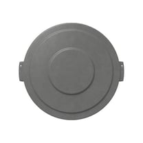 Carlisle 84103323 - Bronco 32 Gallon Round Trash Can Lid - Gray