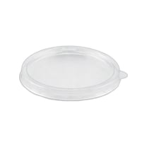 Clear PET Plastic Lid for Kraft Paper Portion Cup, Fits 2 & 4 oz - (1000/Case)