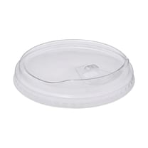 Clear Strawless Sip Lid for PET Plastic Cold Cup, Fits 16 oz - (1000/Case)