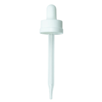 CRC (Child Resistant Closure) Dropper - White - 91mm 20-400(1400/case)