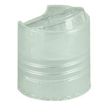Disc Top - Clear - Smooth Skirt without Liner - 24-410(3500/case)