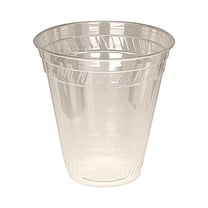 Fabri-Kal KC12SNT Kal-Clear 12/14 oz Clear PET Plastic Squat Cold Cup - (1000/Case)