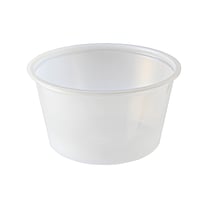 Fabri-Kal Translucent PS Plastic Portion Cup, 4 oz - (2500/Case) PC400