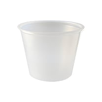 Fabri-Kal Translucent PS Plastic Portion Cup, 5.5 oz - (2500/Case) PC550