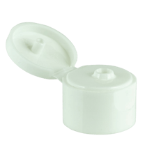 Flip Top - White - Smooth Skirt without liner - 24-410(5000/case)