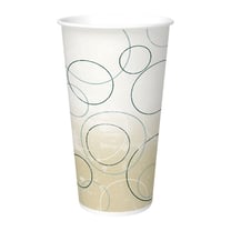 Graphic Packaging Double Sided Poly Paper Cold Cup, 32 oz, Champagne Design - (600/Case) DMR-32