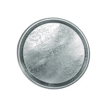 HFA 16" Round Aluminum Foil Embossed Serving Tray - (25/Case) 2013100