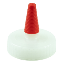 Natural PP Yorker Spout w/Red Tip 38-400(1250/case)