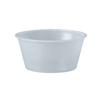 Solo Translucent PS Plastic Portion Cup, 3.25 oz - (2500/Case) P325N
