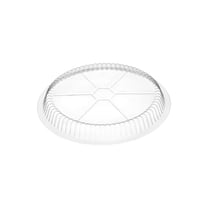 Western Plastics  9" Clear Round Plastic Dome Lid - (500/Case) 509-DL