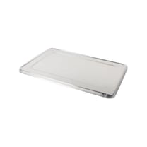 Western Plastics Full Size Aluminum Foil Steam Table Pan Lid - (50/Case) 5000