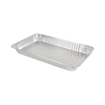 Western Plastics Full Size Aluminum Foil Steam Table Pan Medium - (50/Case) 5120
