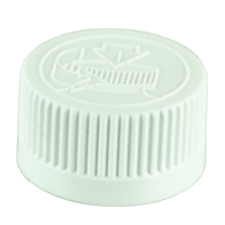 CRC (Child Resistant Closure) Cap White PE.035 Foam Liner 24-400 (3200/Case)