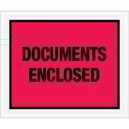 10 x 12" Red "Documents Enclosed" Envelopes