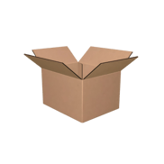 10" x 8" x 6" Corrugated Shipping Box – Kraft 32 ECT, Single Wall - (25/Bundle)