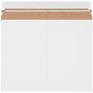 11 1/2 x 9" White Stayflats Lite® Mailers