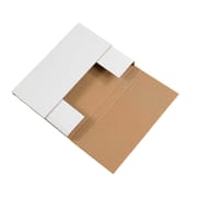 11 3/4 x 10 1/2 x 2 1/4" White Easy-Fold Mailers