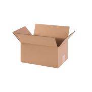 12" x 8" x 6" Corrugated Shipping Box – Kraft 32 ECT, Single Wall - (25/Bundle)