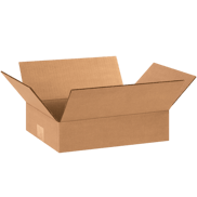12" x 9" x 3" Corrugated Shipping Box – Kraft 32 ECT, Single Wall - (25/Bundle)