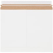 13 1/2 x 11" White Stayflats Lite® Mailers