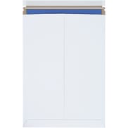 13 x 18" White Self-Seal Stayflats Plus® Mailers