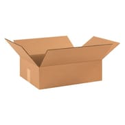 17 1/2 x 12 x 3" Flat Corrugated Boxes