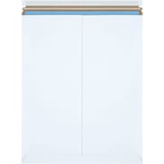 17 x 21" White Self-Seal Stayflats Plus® Mailers