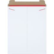 17 x 21" White Stayflats® Mailers