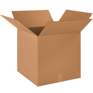 18" x 18" x 18" Corrugated Shipping Box – Kraft 32 ECT, Single Wall - (20/Bundle)