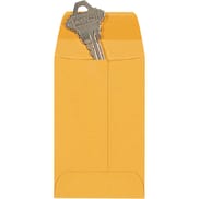 2 1/4 x 3 1/2" Kraft Gummed Envelopes