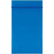 2 x 3" - 2 Mil Blue Reclosable Poly Bags