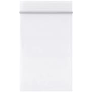 2 x 3" - 2 Mil White Reclosable Poly Bags