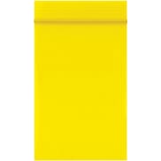 2 x 3" - 2 Mil Yellow Reclosable Poly Bags