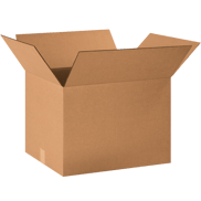 20" x 16" x 14" Corrugated Shipping Box – Kraft 32 ECT, Single Wall - (25/Bundle)