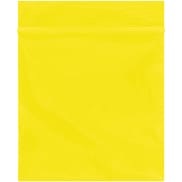 3 x 3" - 2 Mil Yellow Reclosable Poly Bags