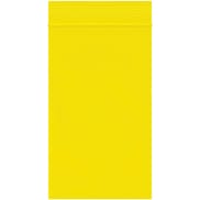3 x 5" - 2 Mil Yellow Reclosable Poly Bags