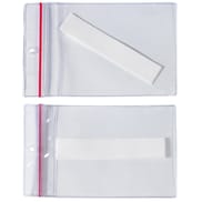 3 x 5" Super-Scan® Press-On Vinyl Envelopes - Reclosable