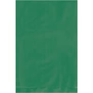 4 x 6" - 2 Mil Green Flat Poly Bags (100 Pack)
